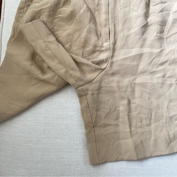 MNG Tan Tailored 7” Shorts 2 - Picture 9 of 12